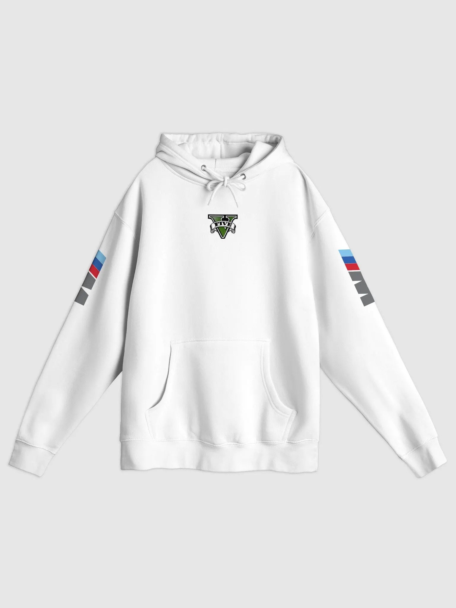 Tri-Colored Logo V Premium Hoodie product image (3)