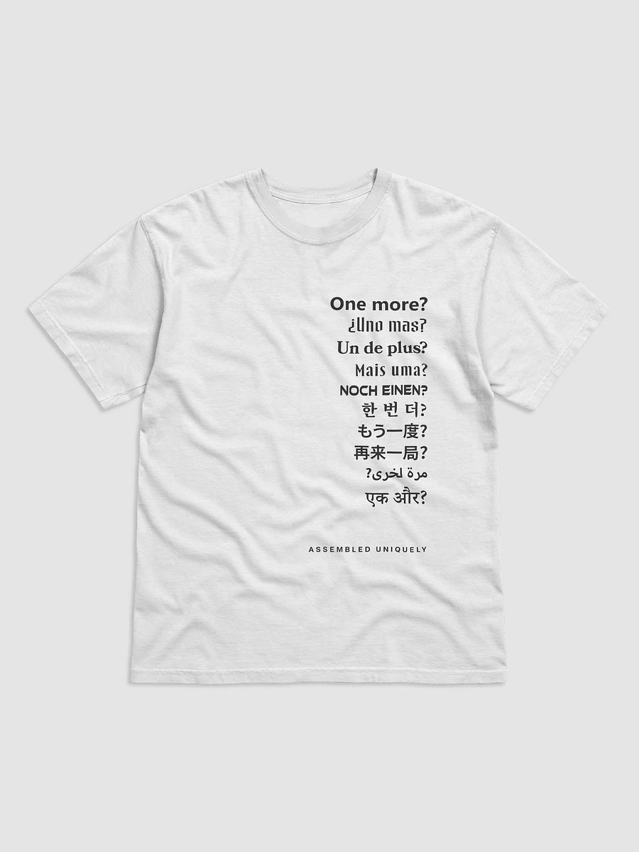 One More? Tee (White) product image (2)