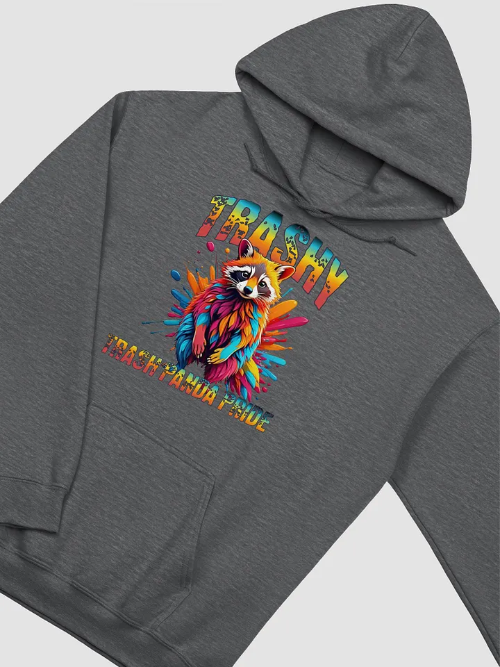 Trashy Trash Panda Pride Raccoon Hoodie product image (2)