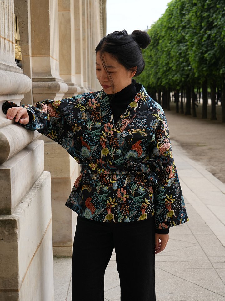 PRE-ORDER: Enchanted Garden Blazer - Cropped product image (2)