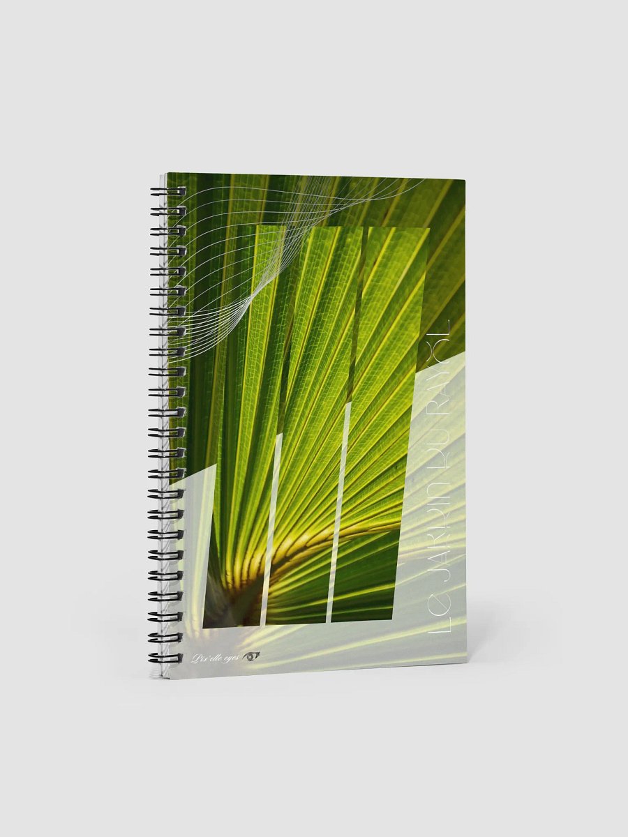 GeoGraphik Notebook – Inverted Light – Jardin du Rayol – A5 Format product image (1)