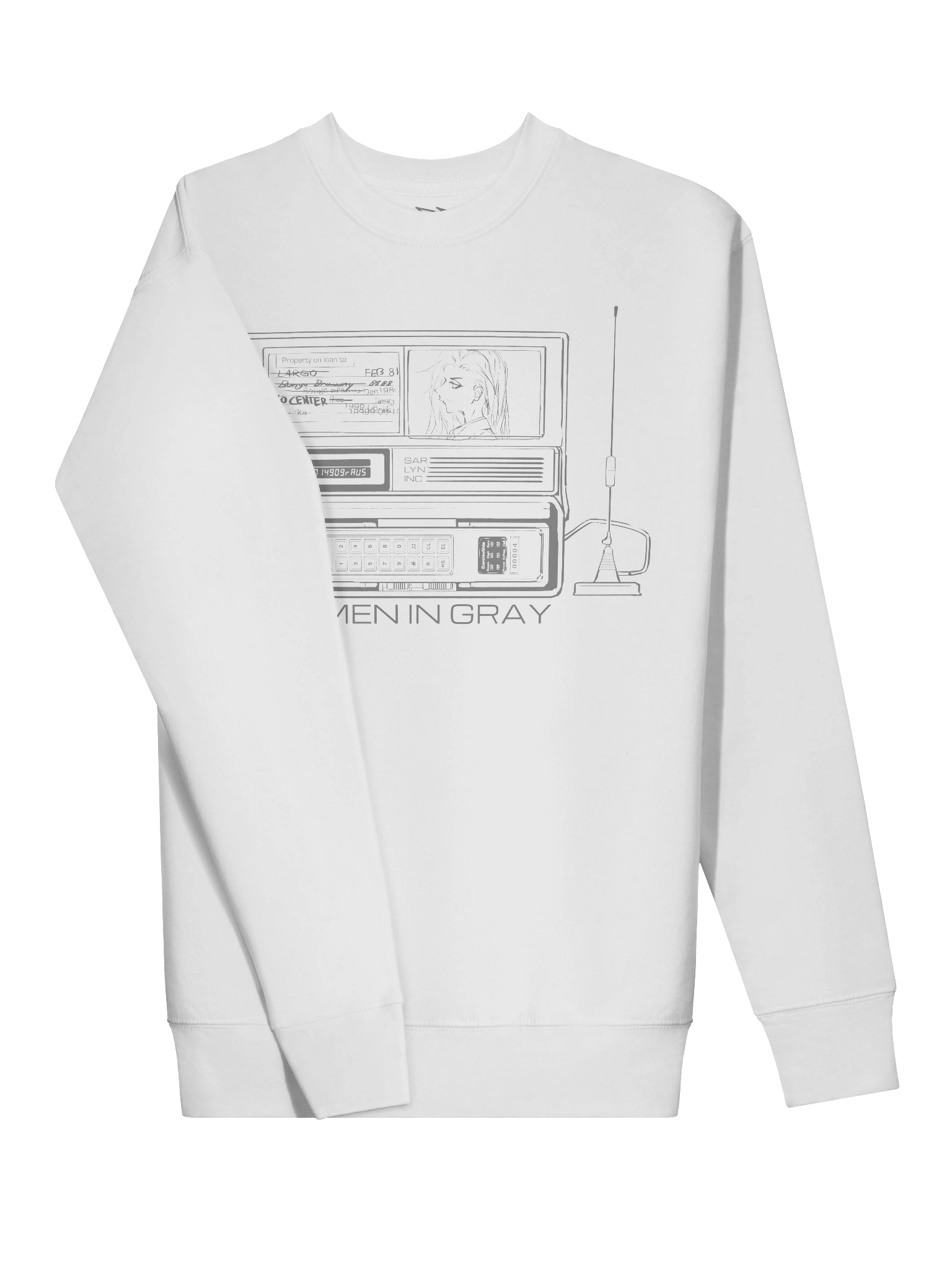 Women in Gray - Mobile Phone Long Tee (gray) product image (17)