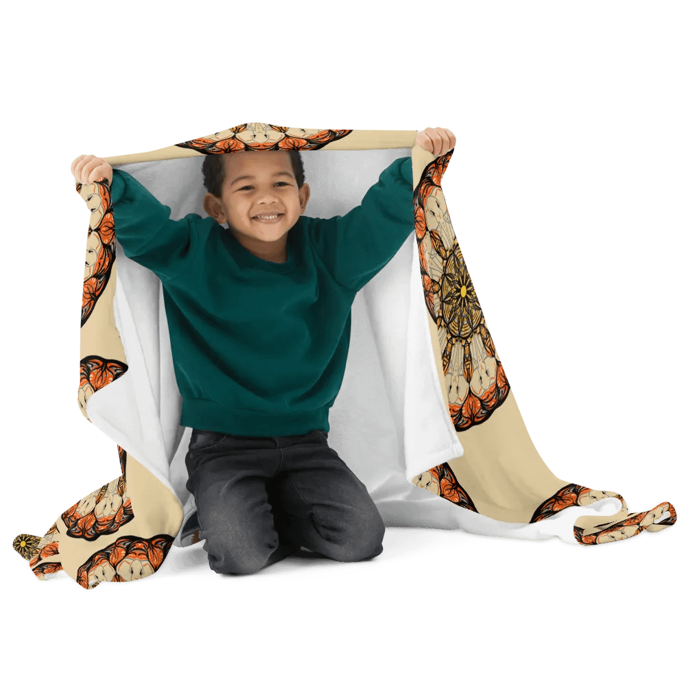 Mandala Elephants Throw Blanket product image (2)