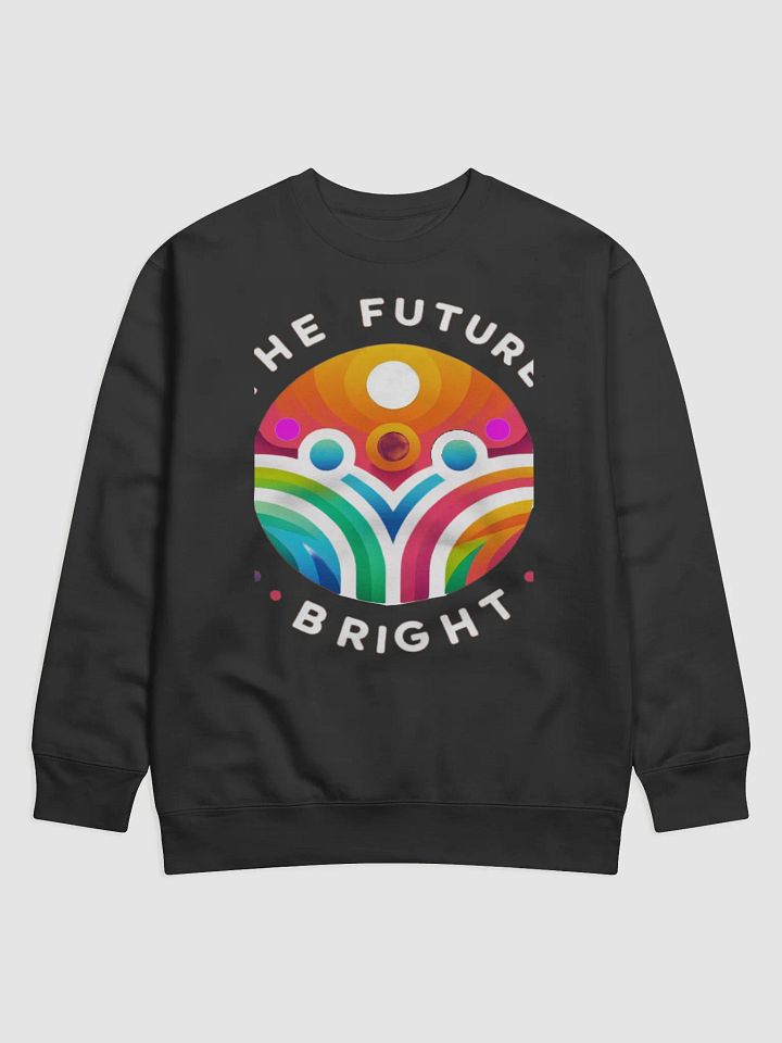 Bright Future Abstract Logo Sweatshirt product image (1)