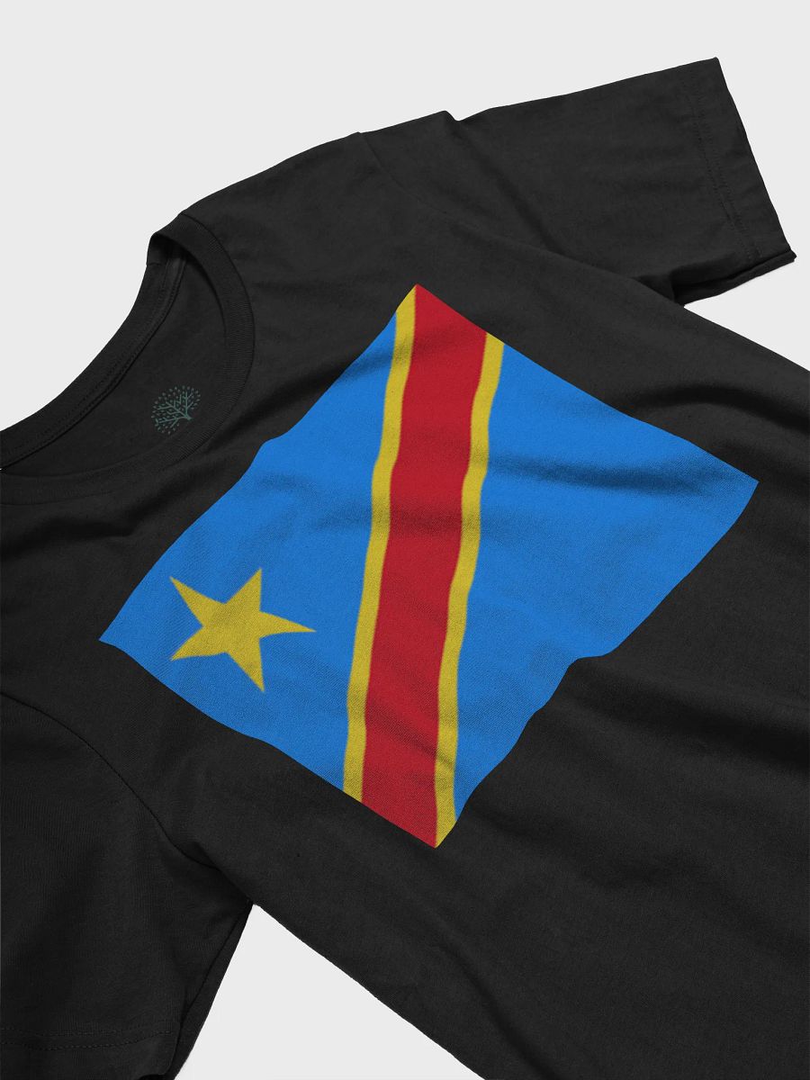 Democratic Republic of the Congo Flag Unisex T-Shirt - Graphic Grove Cotton Tee (XS-5XL) product image (5)