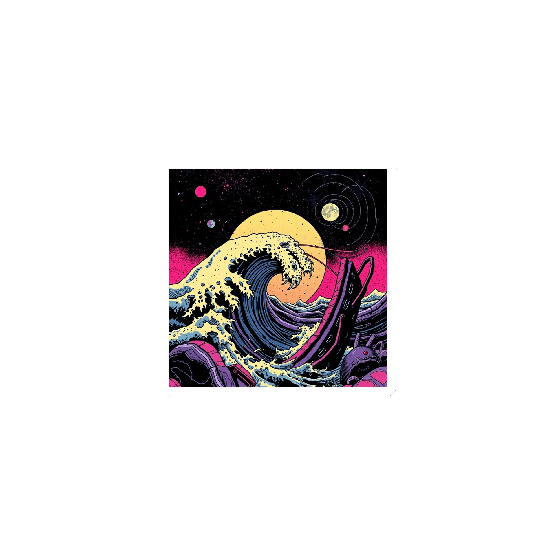 Tidemaw Creature Die-Cut Magnets product image (1)