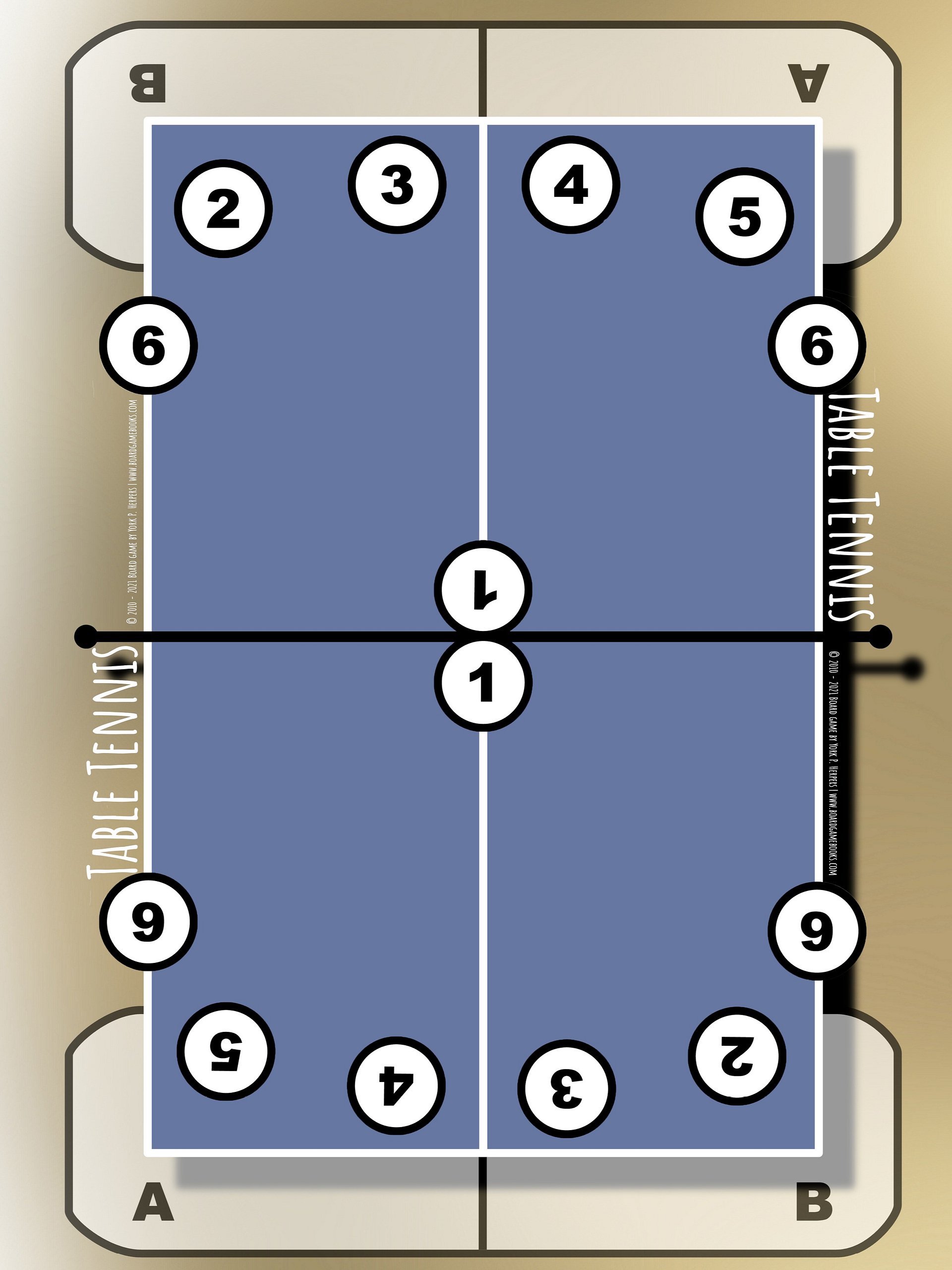 Tennis de Table | Jeu de Société | Tennis da Tavolo | Gioco da Tavolo product image (2)