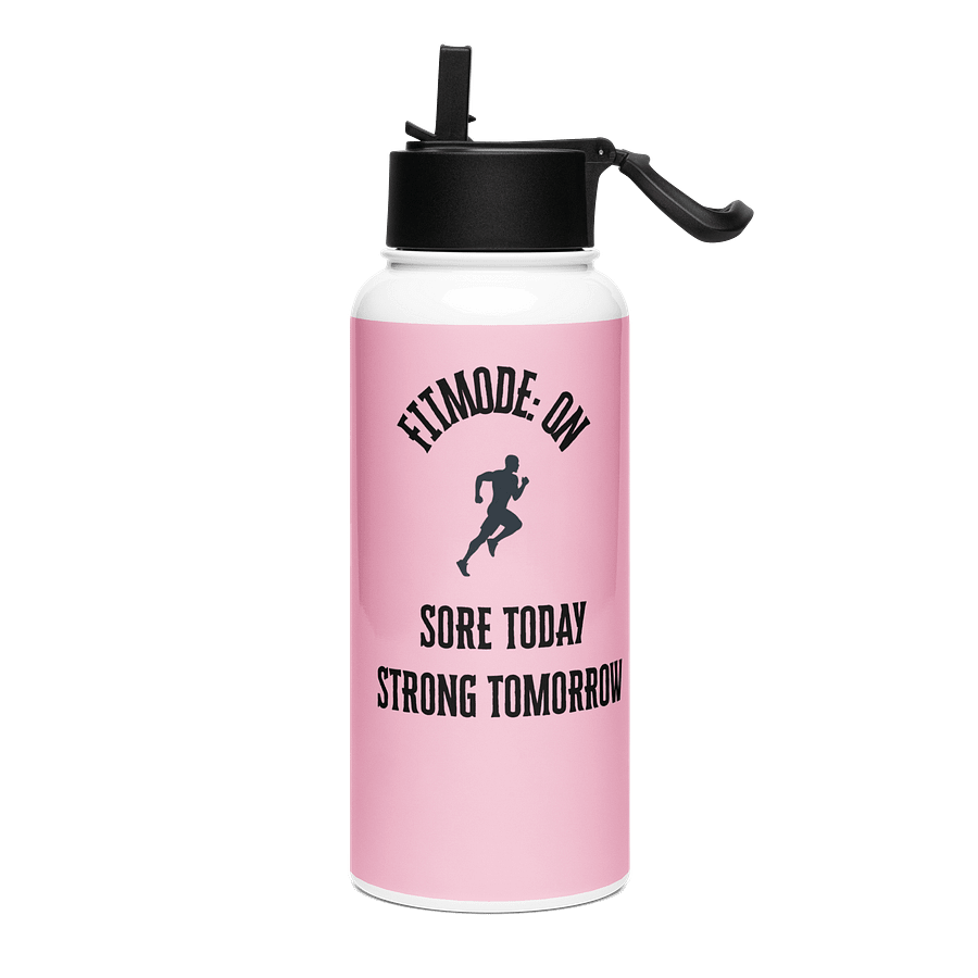 SORE TODAY, STRONG TOMORROW Stainless Steel Water Bottle product image (3)