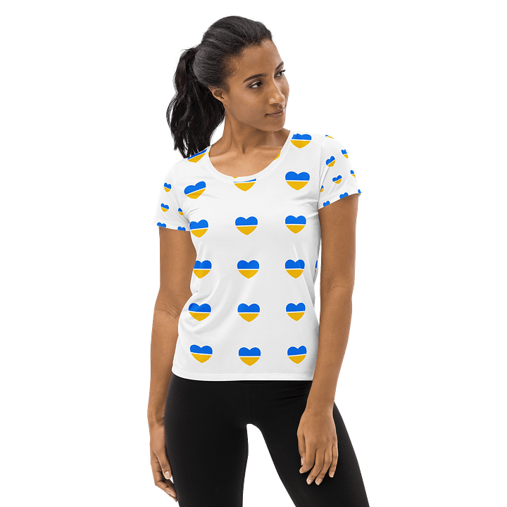 Hearty Grid Women's Athletic Tee product image (1)