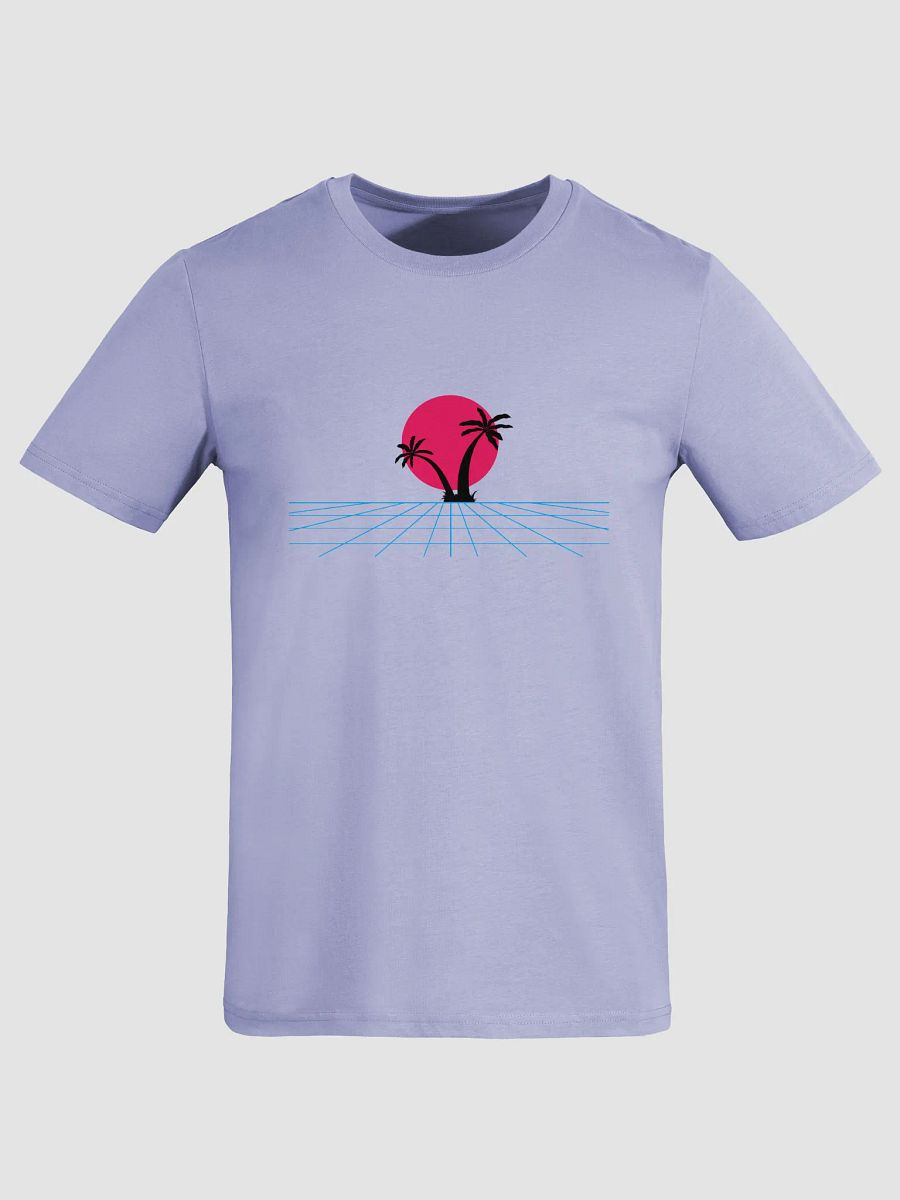 Retro Palms Organic Cotton Tee product image (1)
