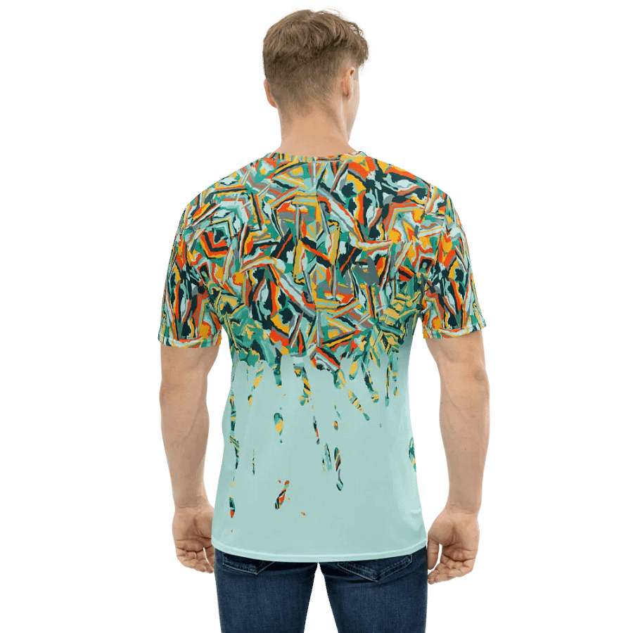 Colorful Destruction | Crew Neck T-Shirt product image (2)