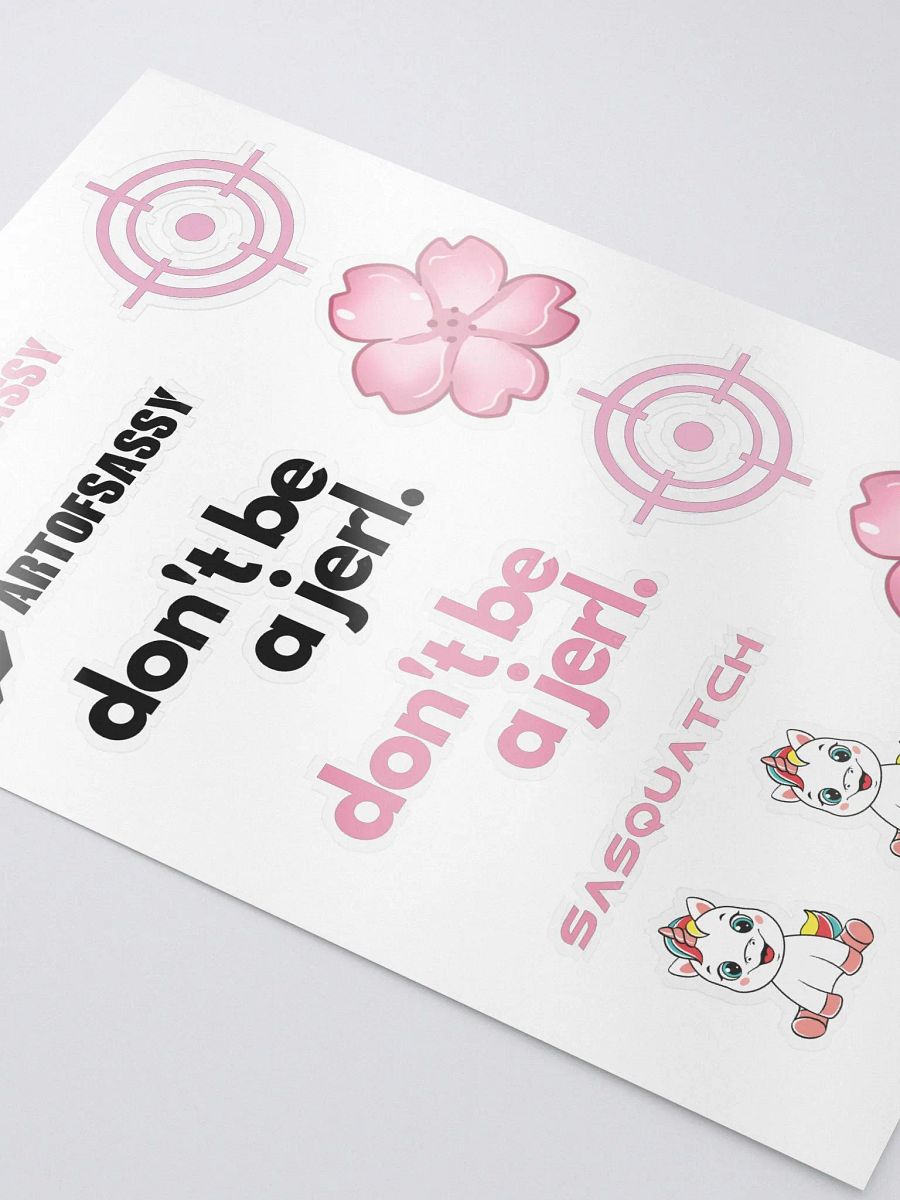 Sassy Sticker Sheet product image (3)
