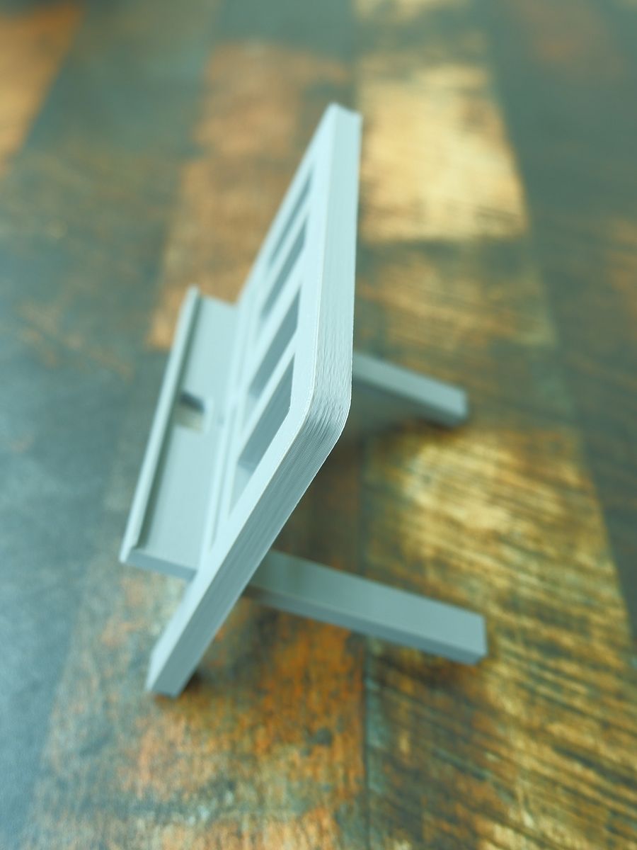 【free shipping】3D Printed Original Design Bed Frame Style Phone Holder product image (2)