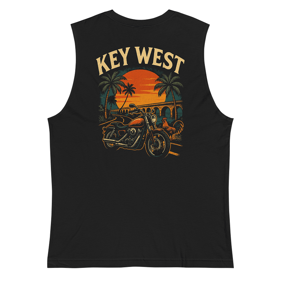 Key West Rider Rooster Men's Tank Top product image (5)