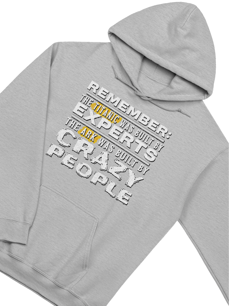 The Ark Was Built By Crazy People Hoodie product image (3)