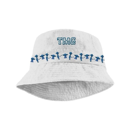 TMG French Terry White Bucket Hat product image (1)