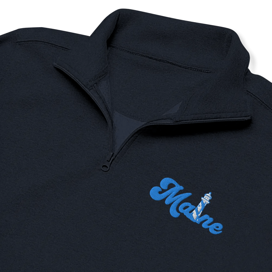 Maine Lighthouse Embroidery Half Zip product image (21)