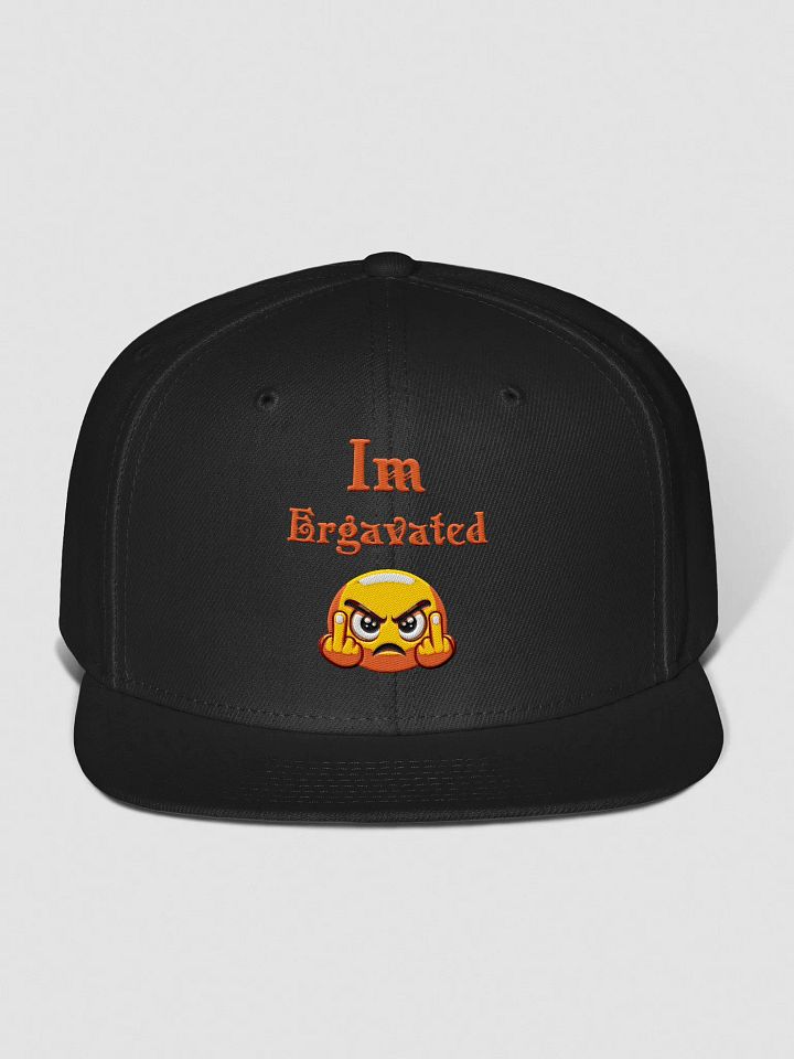 Ergavated Emoji Wool Blend Snapback product image (1)