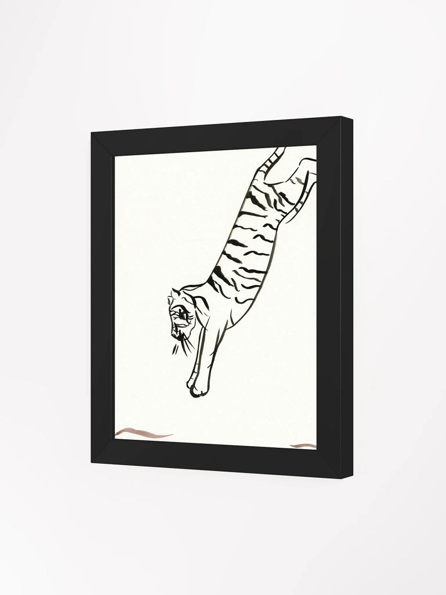 Jumping Tiger Framed Print product image (7)