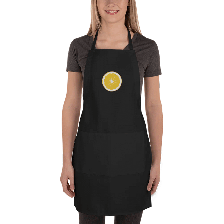 Sweet Lemon | Embroidered Cooking Apron product image (2)