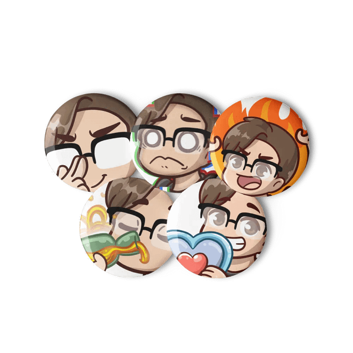 CrimsonStrife "EmotiPins" Collection: Wave 1 product image (3)