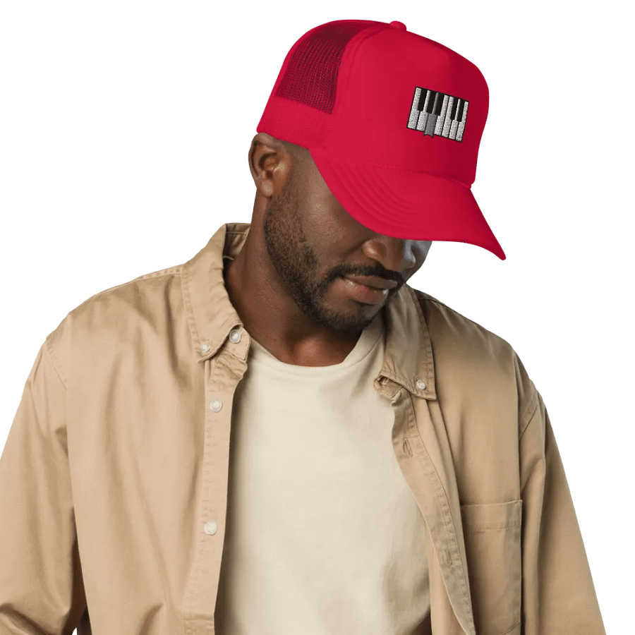 Neil Archer Branded Piano Cap (Red) product image (4)