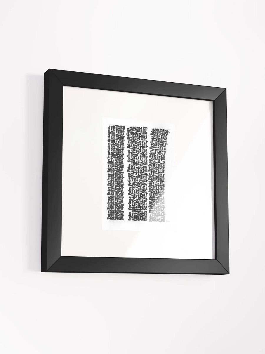 Palm Springs Panel Card Print Framed product image (4)