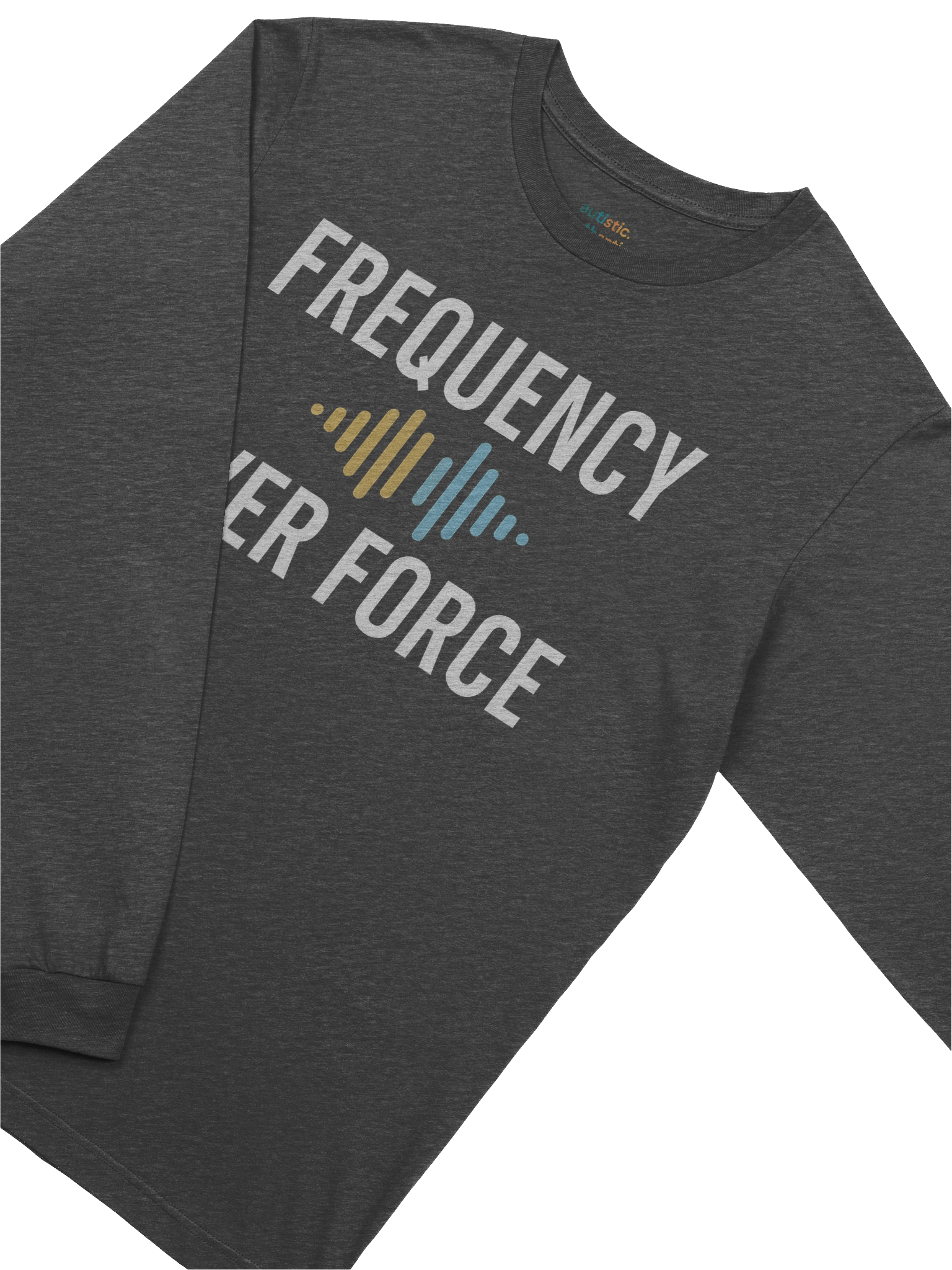 Women’s Long Sleeve Tee – “Frequency Over Force” product image (24)