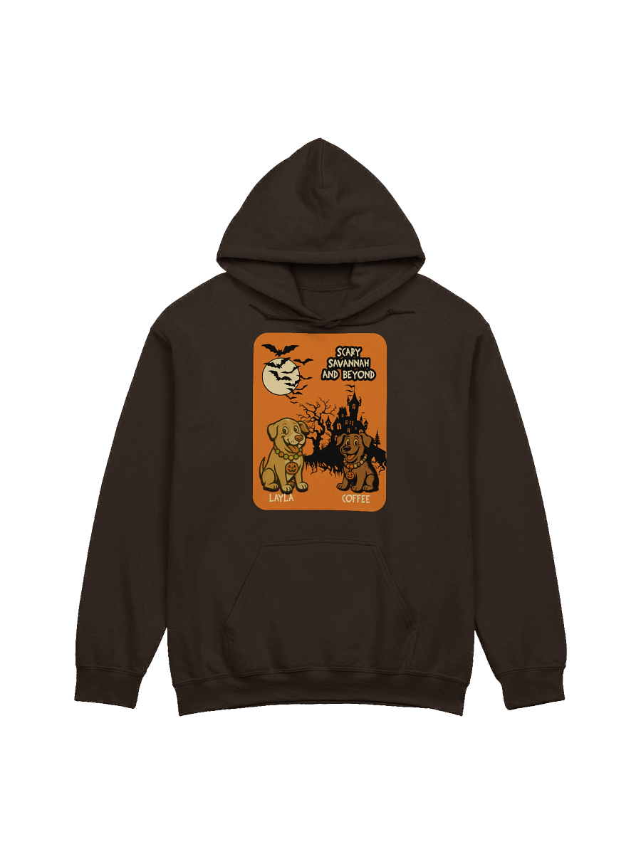Scary Savannah Layla and Coffee Hoodie Spooky Season product image (5)