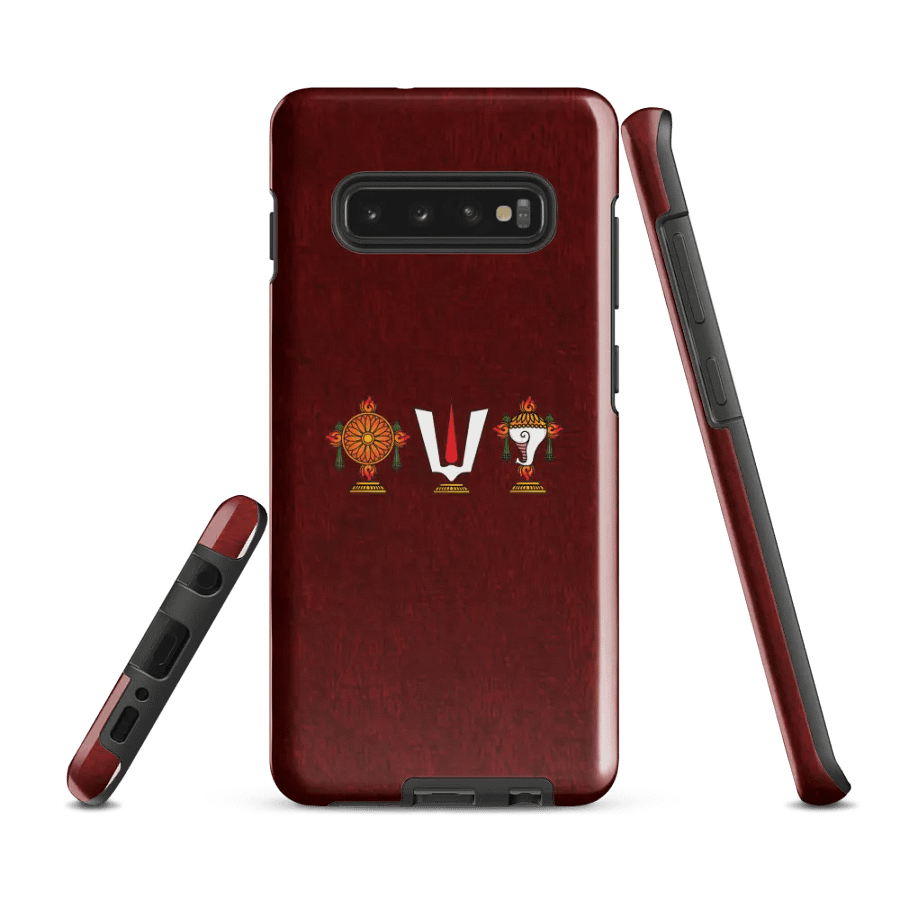 Tough Case for Samsung® Customised with Sankh Chakra Tilak product image (3)