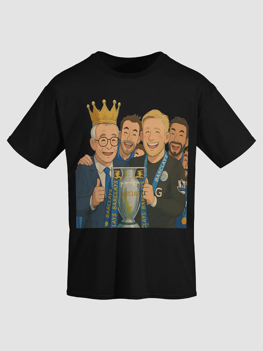 T-Shirt - Leicester City Premier League Champions Trophy - Iconic Moment - Leicester City (Various Colours) product image (25)