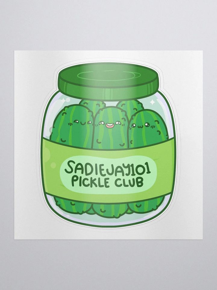 Pickle Club Sticker product image (1)