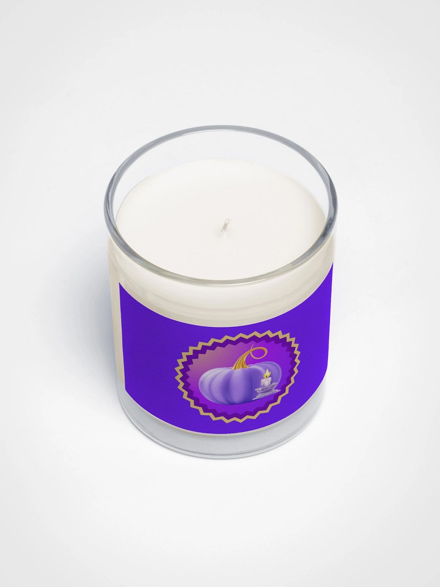 Enchanting Purple Pumpkin Soy Candle product image (4)