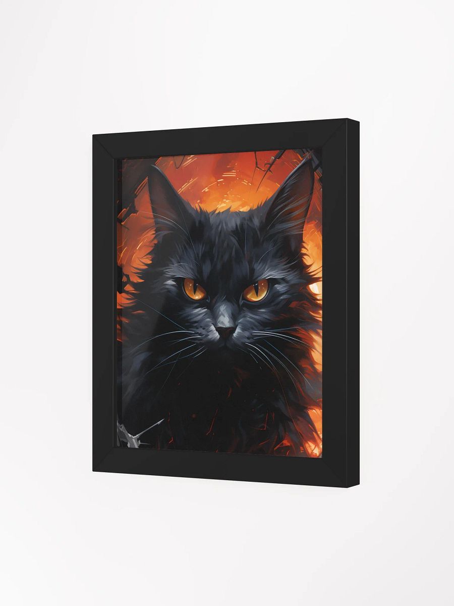 Mystical Cat Eyes Matte Poster product image (3)