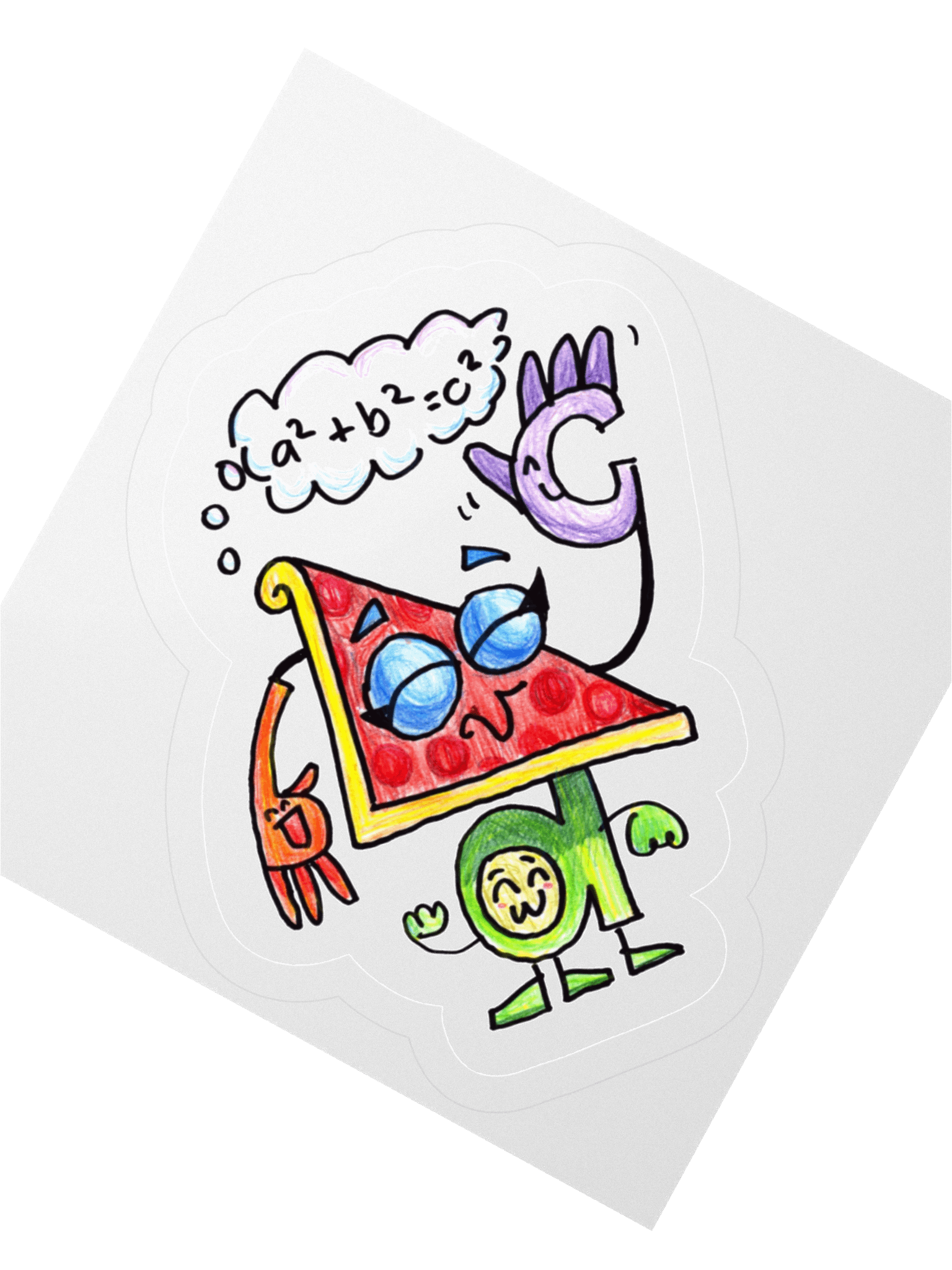 Pie-thagoras Sticker product image (2)