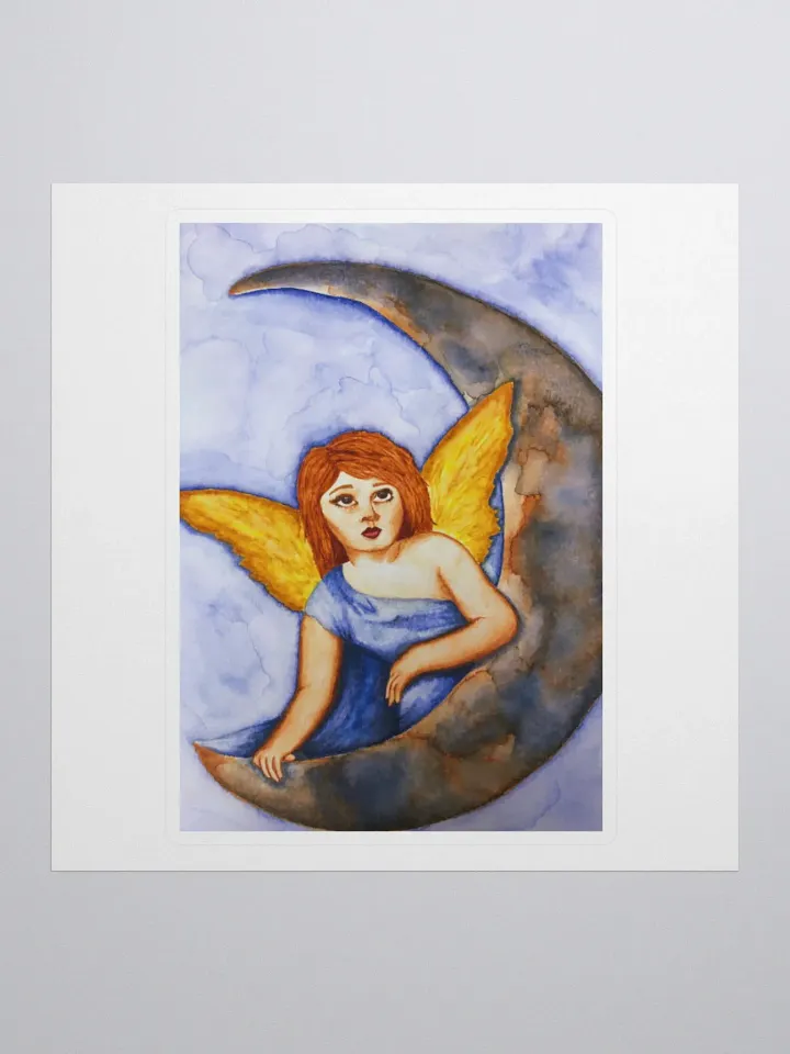 MOONWATCHER kiss-cut sticker product image (1)