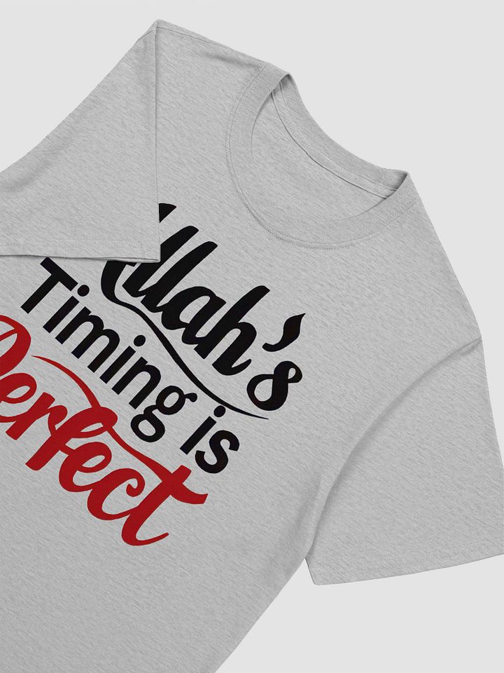 Allah's Timing is Perfect Unisex T-Shirt product image (2)
