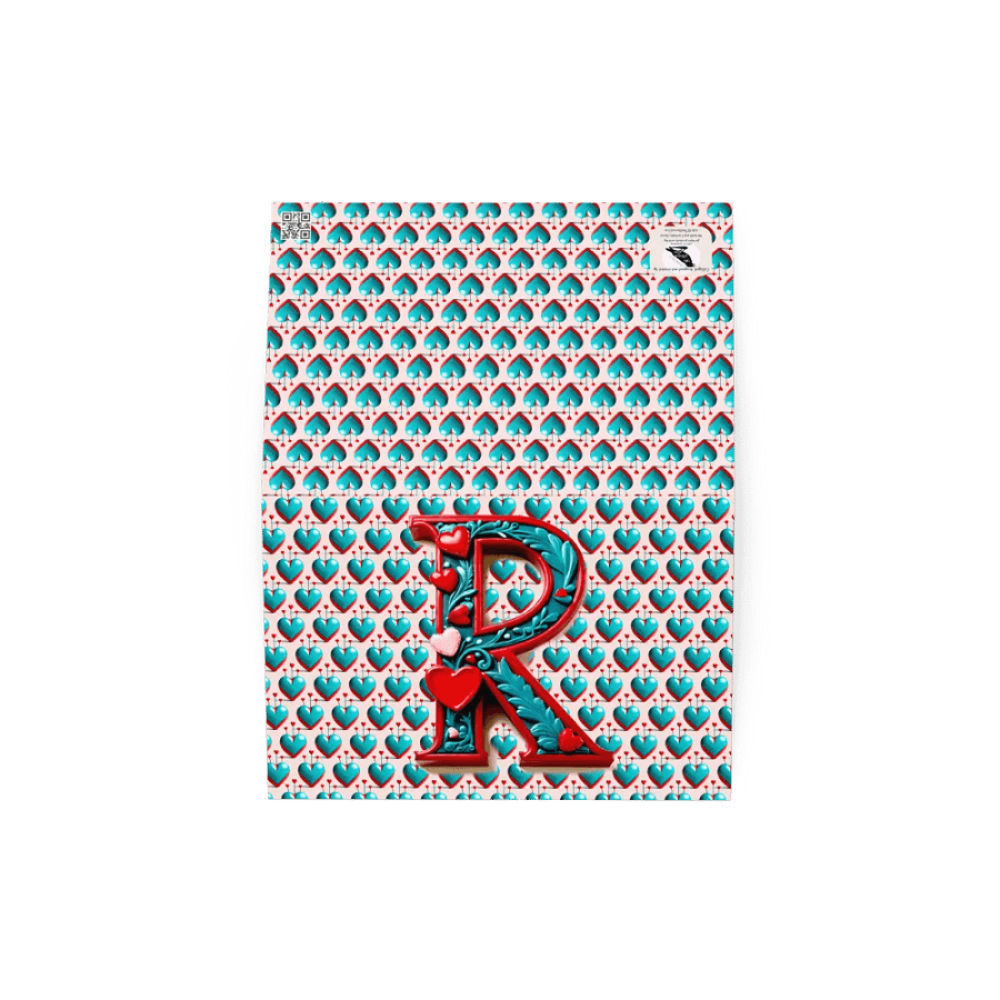 Valentine’s Monogram Letter R(5) Card product image (7)