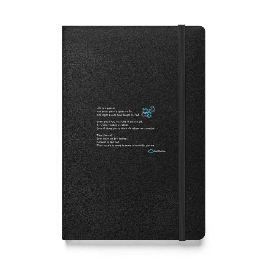 Puzzle Poem Hardcover Notebook product image (1)