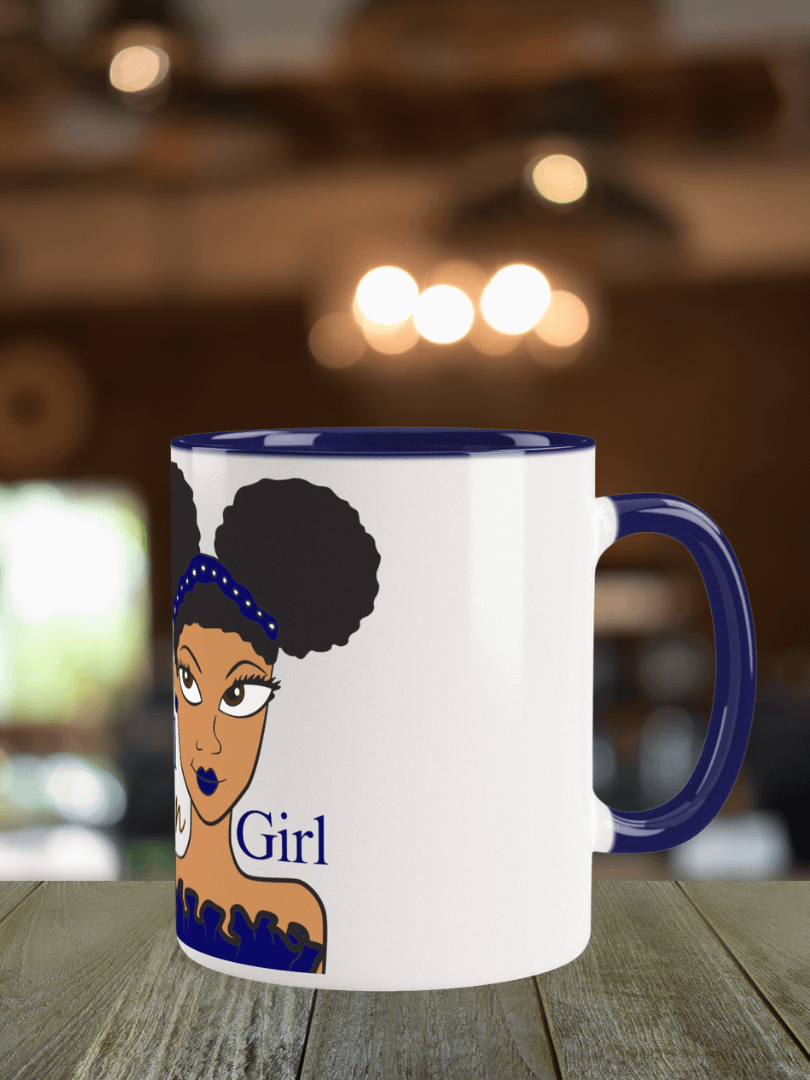 Caramel Beautiful Brown Girl Mug product image (1)