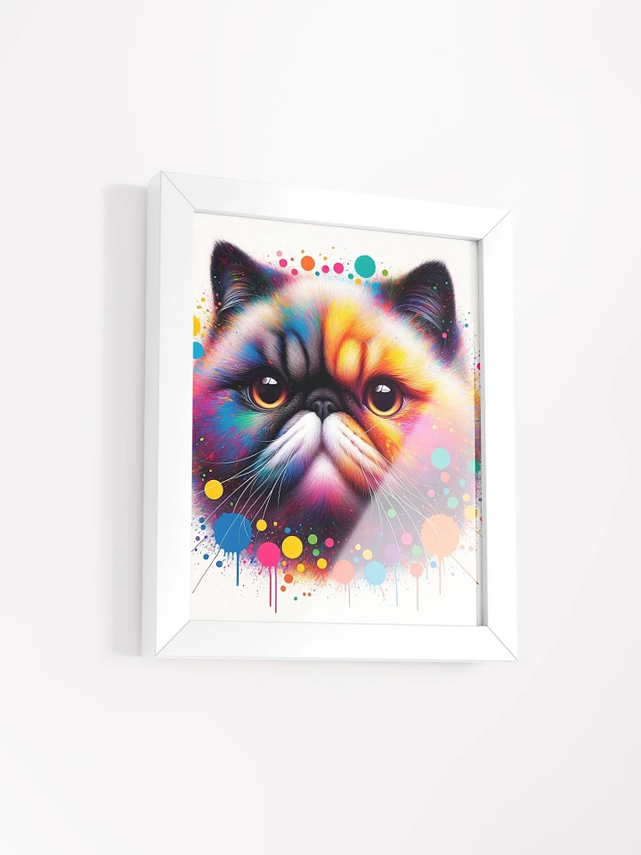 Framed High-Quality Matte Poster (in): Exotic Shorthair 2 product image (50)