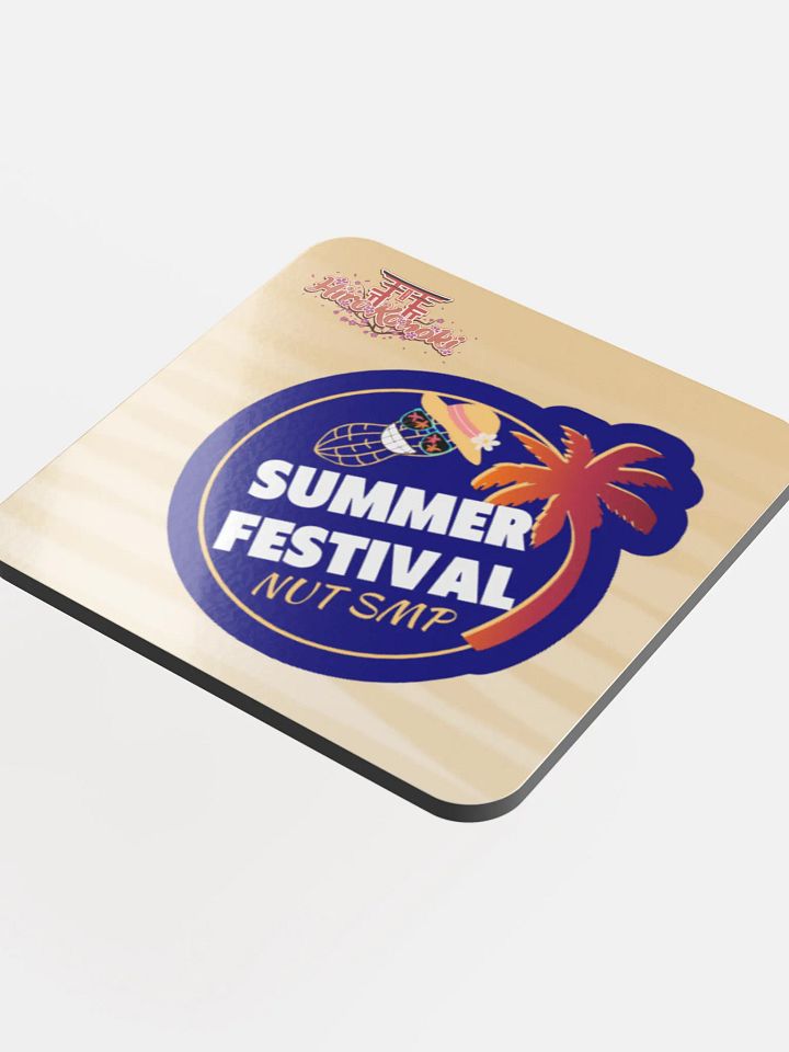 Summer Festival 2024 Vinyl Coaster product image (1)