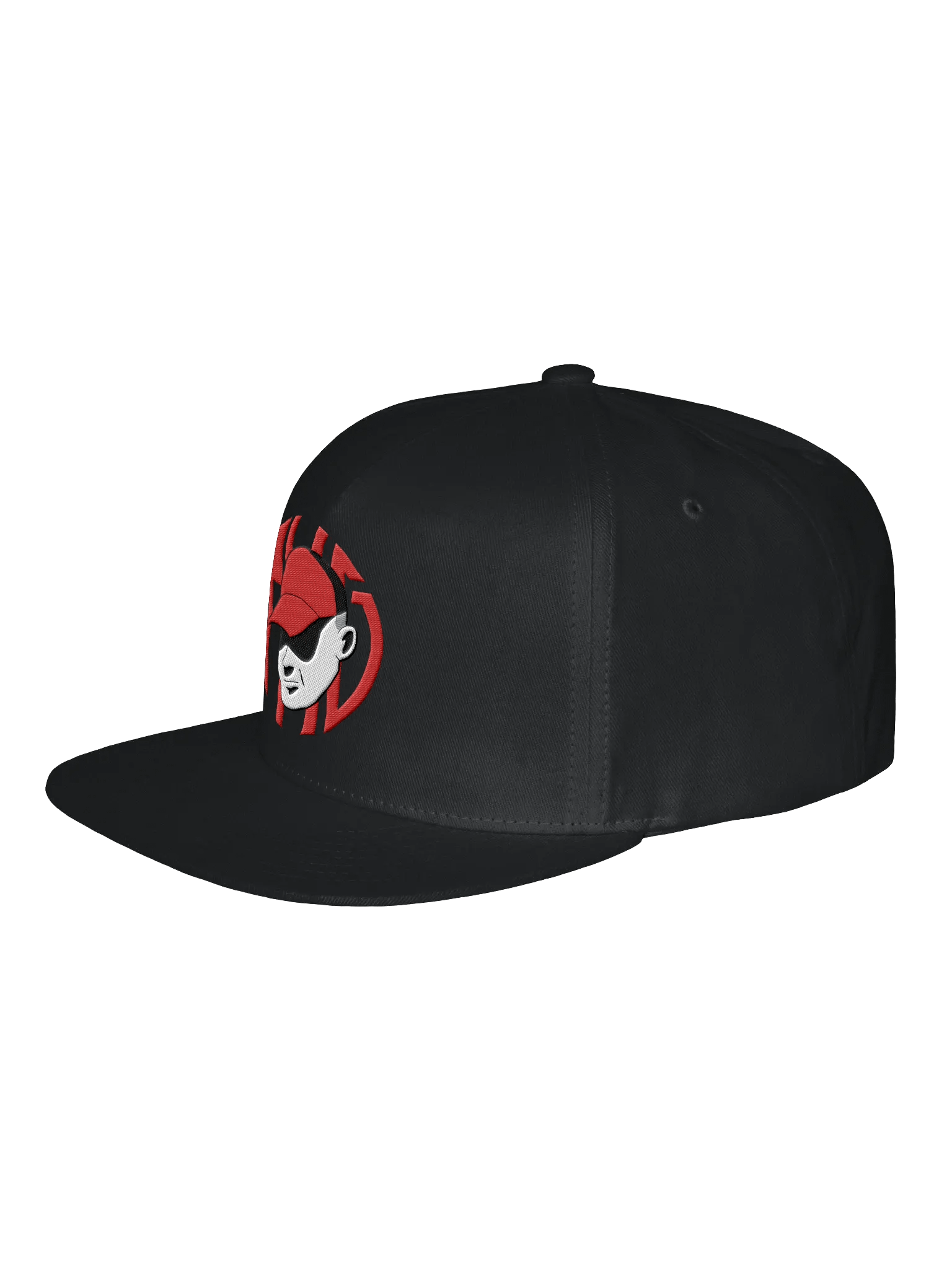 Urban Vibes Snapback Cap with red print THG product image (7)