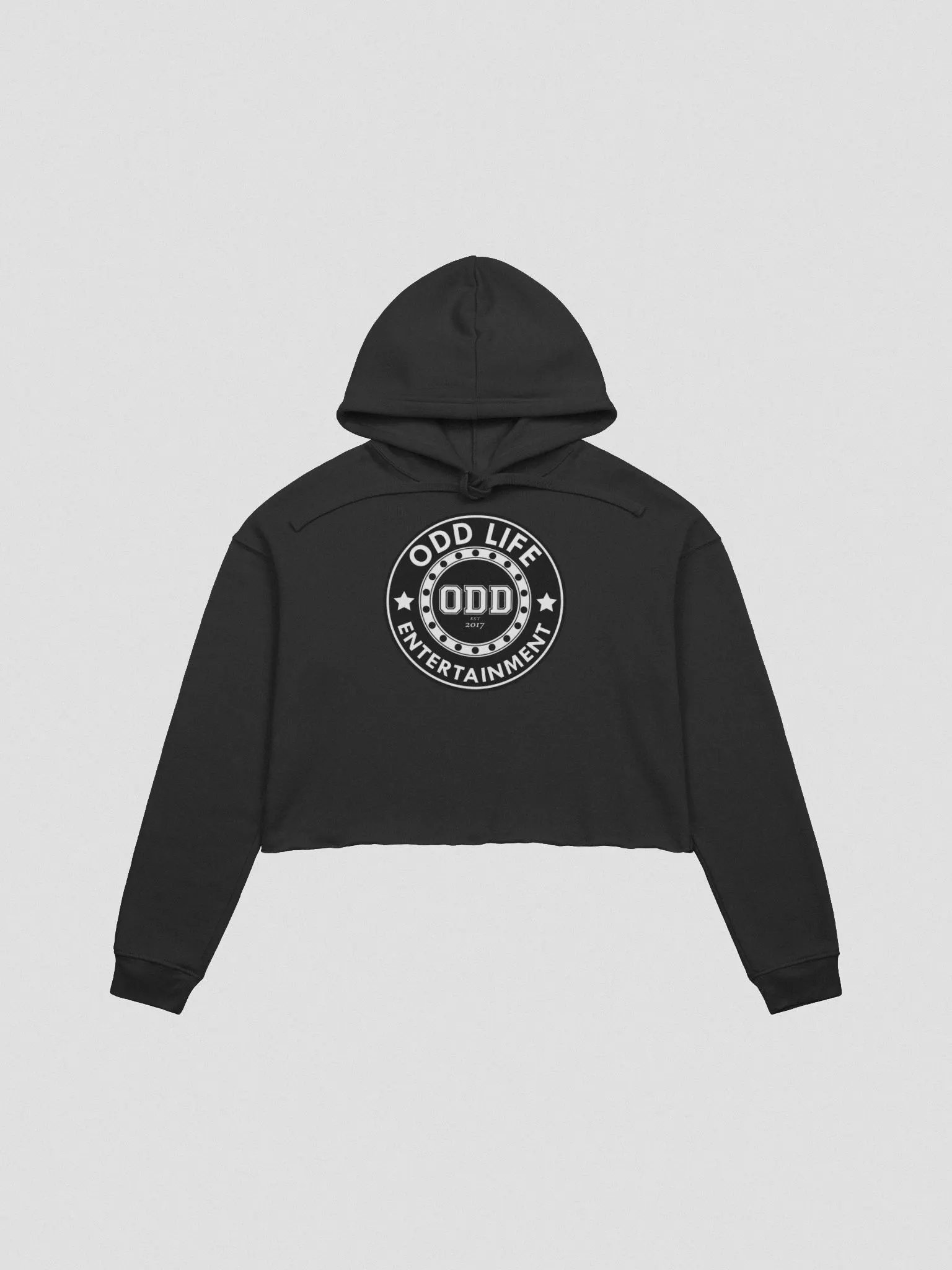 Oddlife Entertainment Crop Top Hoodie product image (3)