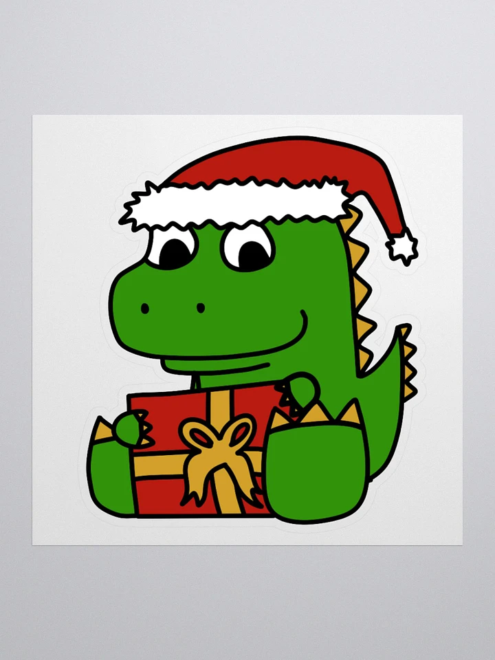 Sticker Club [December] Holiday Sit Dino product image (2)