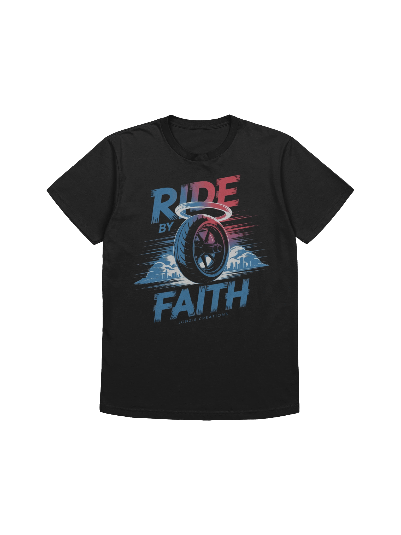 Ride By Faith Graphic T-Shirt product image (9)