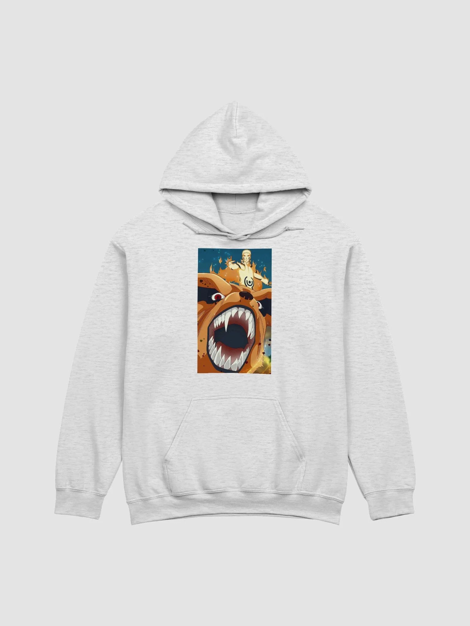 Naruto And Kurama Together Attack Unisex Hoodie product image (8)