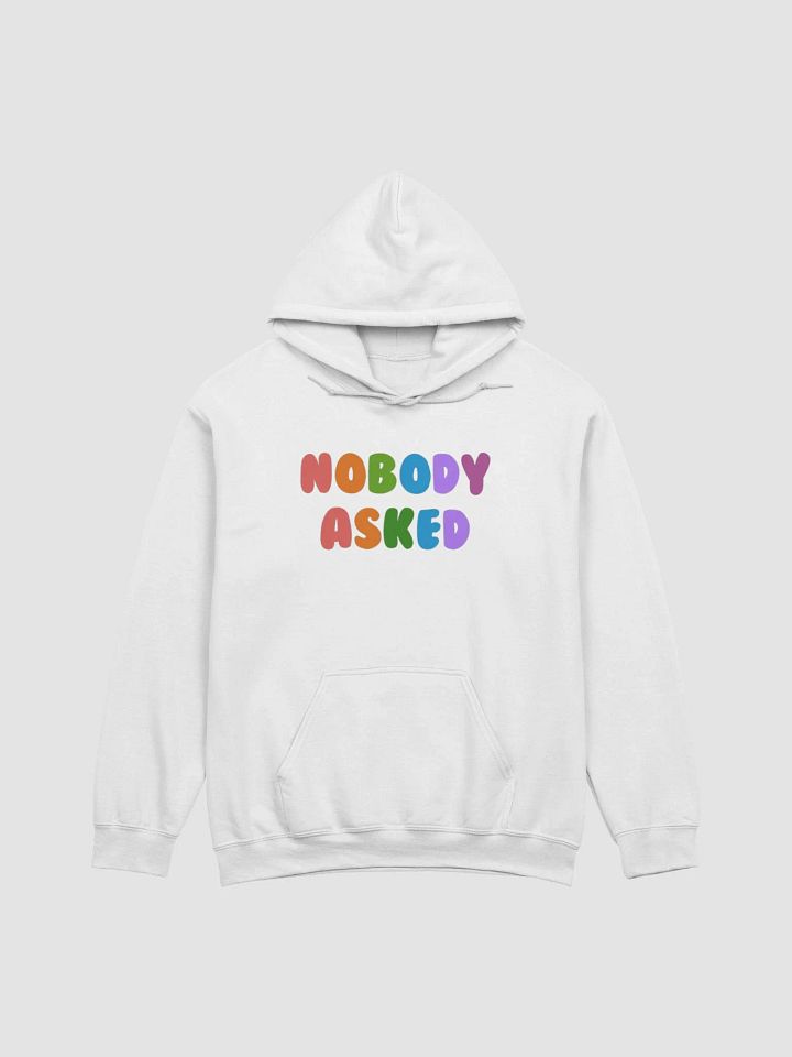 Nobody Asked Jumper (White) product image (1)