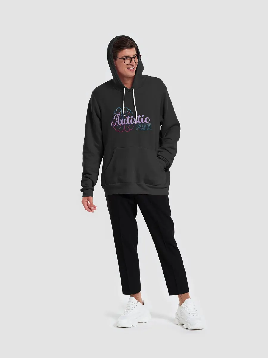 Autistic Pride Brain Gradient Super Soft Hoodie product image (16)