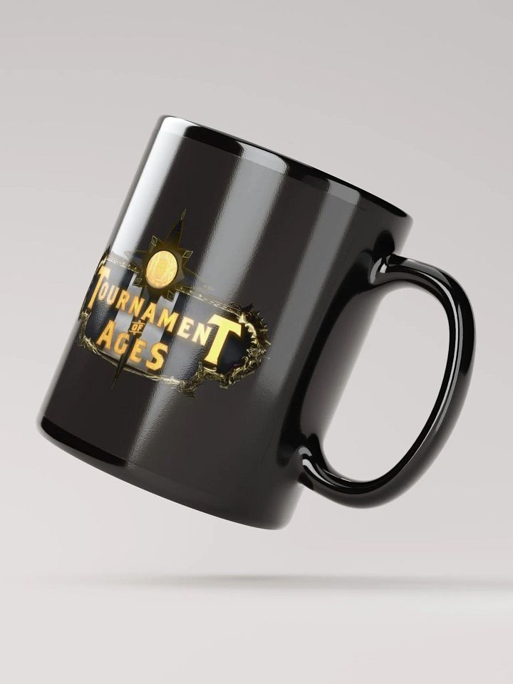 Tournament of Ages - Full Logo - Black Glossy Mug product image (4)
